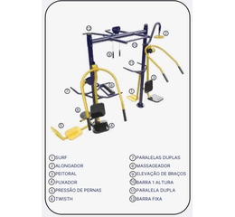 Mega Estação com 12 Funções